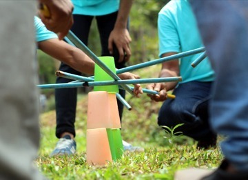 Lokasi tempat wahana outbound team building gathering murah malang batu trawas pacet sidoarjo surabaya